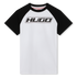 Hugo White Short Sleeve Colorblock T-Shirt